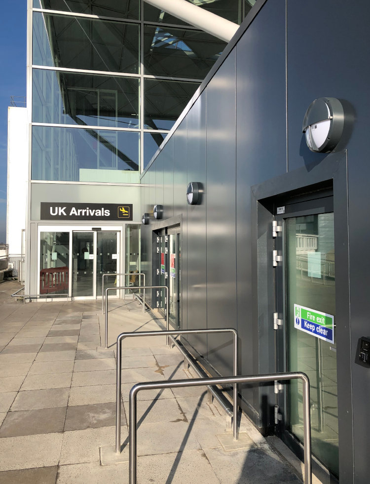 Forecourt Security Building